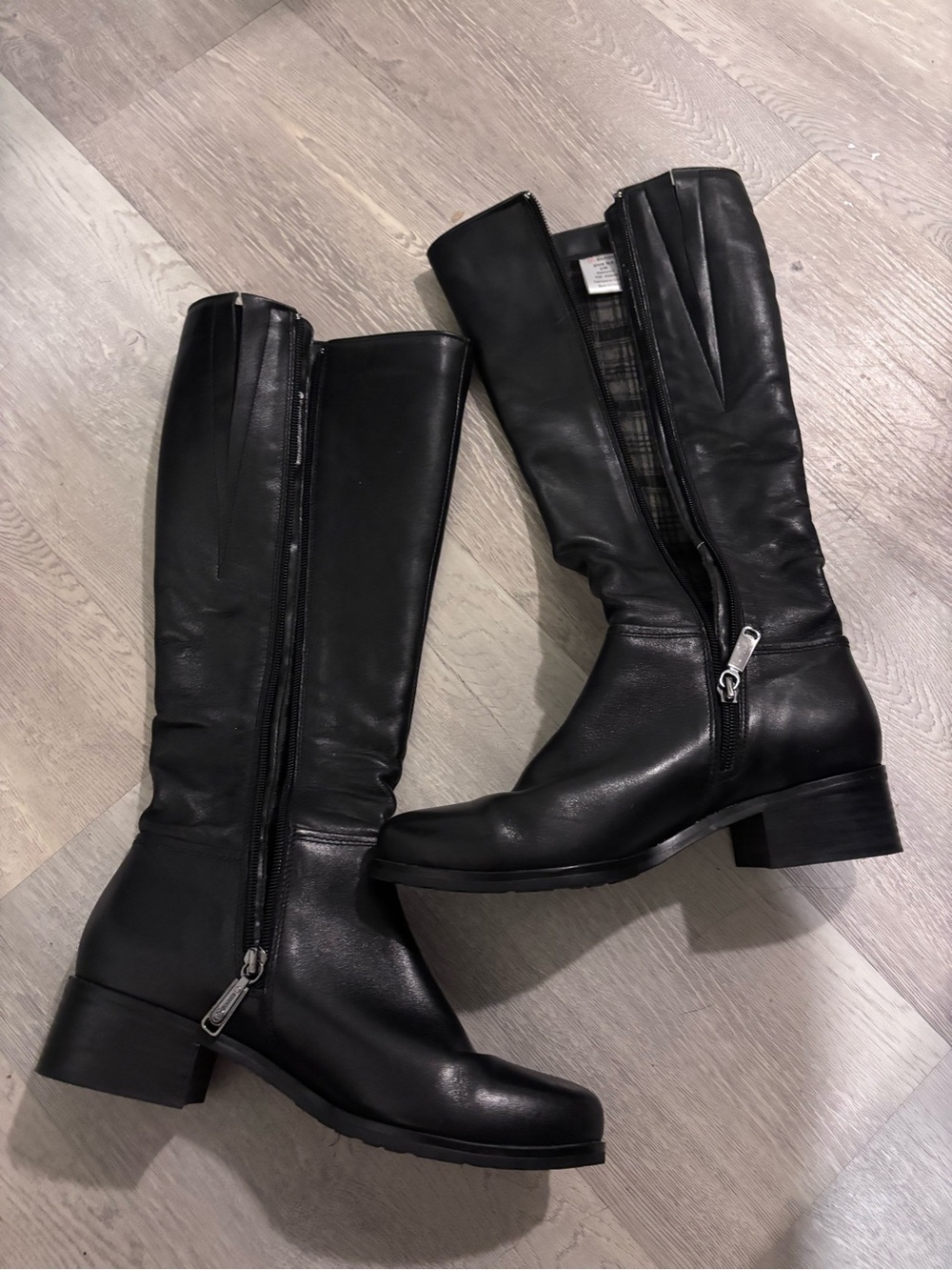 Blondo Genuine Leather Tall Waterproof Boots